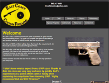 Tablet Screenshot of eccfirearms.com